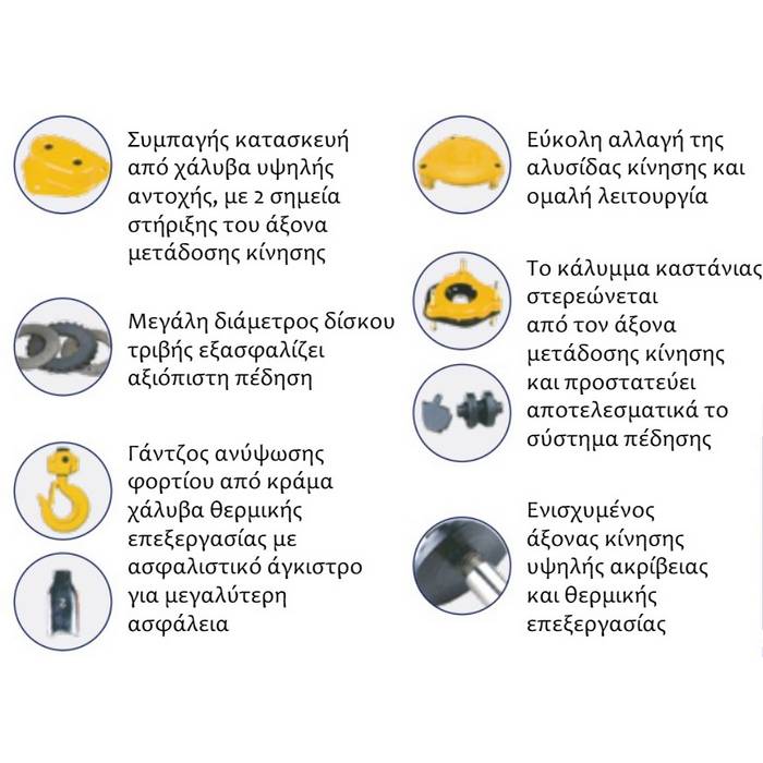 ΠΑΛΑΓΚΑ ΑΛΥΣΙΔΑΣ ΧΕΙΡΟΣ  2TN - 3 m - 63055 - EXPRESS 