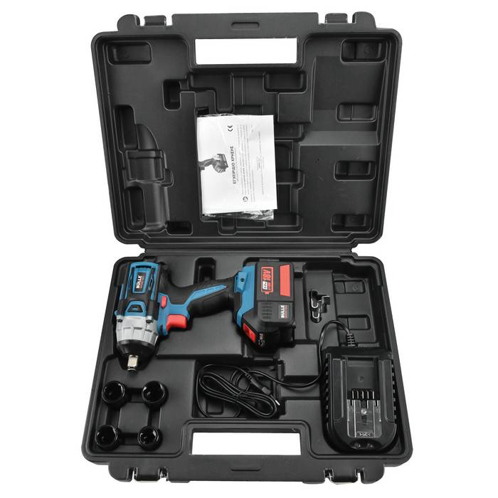 ΜΠΟΥΛΟΝΟΚΛΕΙΔΟ ΜΠΑΤΑΡΙΑΣ BRUSHLESS 18V 4Αh - 63449 - BULLE