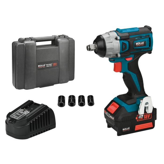 ΜΠΟΥΛΟΝΟΚΛΕΙΔΟ ΜΠΑΤΑΡΙΑΣ BRUSHLESS 18V 4Αh - 63449 - BULLE