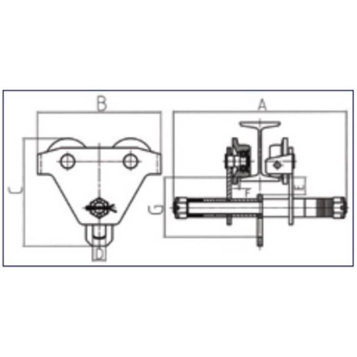 ΦΟΡΕΙΑ ΠΑΛΑΓΚΩΝ ME ΚΡΙΚΟΥΣ 2Tn 63019 EXPRESS