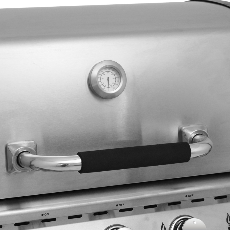 ΨΗΣΤΑΡΙΑ BBQ ΥΓΡΑΕΡΙΟΥ ΙΝΟΧ (5+1) |24,5Kw| 661319 - UNIMAC