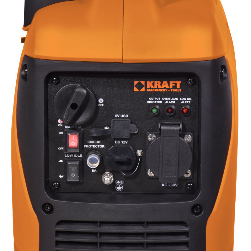 ΗΛΕΚΤΡΟΓΕΝΝΗΤΡΙΑ ΒΕΝΖΙΝΗΣ INVERTER ΚΛΕΙΣΤΟΥ ΤΥΠΟΥ  | 1400i | 63788 - KRAFT